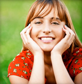 Portrait of beautiful girl